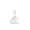 All Lighting Uttermost Ilona 1 Light Seeded Glass Teardrop Pendant