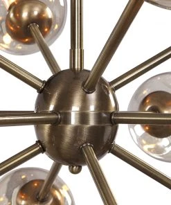 Uttermost Chet 12 Light Sputnik Chandelier