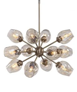 Uttermost Chet 12 Light Sputnik Chandelier