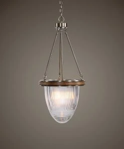 All Lighting Uttermost Clemmie 1 Light Industrial Pendant