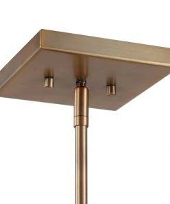 Uttermost Romilly 4 Light Antique Brass Pendant