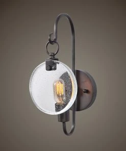 All Lighting Uttermost Whitten 1 Light Bronze Sconce