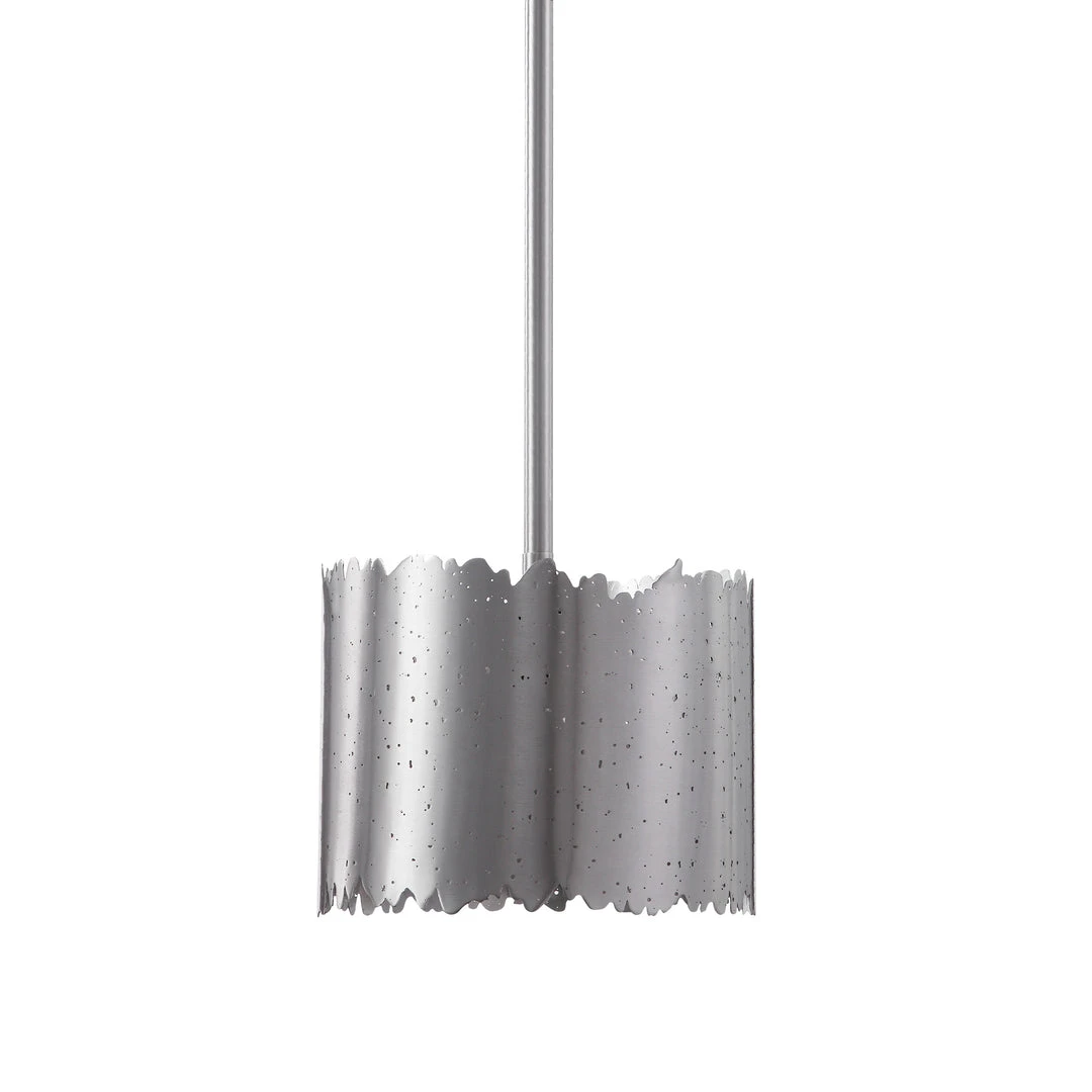 Uttermost Baradla 1 Light Brushed Nickel Mini Pendant 6 Uttermost Baradla 1 Light Brushed Nickel Mini Pendant