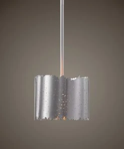 Uttermost Baradla 1 Light Brushed Nickel Mini Pendant