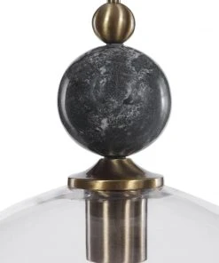 Uttermost Mendota 1 Light Glass Pendant All Lighting