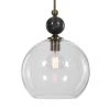 Uttermost Mendota 1 Light Glass Pendant All Lighting