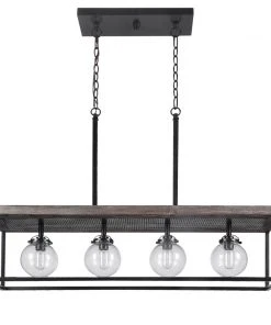 Uttermost Pearsall 4 Light Industrial Island Light All Lighting 14 Uttermost Pearsall 4 Light Industrial Island Light All Lighting