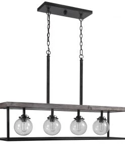 Uttermost Pearsall 4 Light Industrial Island Light All Lighting 12 Uttermost Pearsall 4 Light Industrial Island Light All Lighting