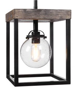Pendants Uttermost Pearsall 1 Light Industrial Mini Pendant