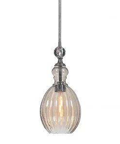 Uttermost GiGi 1 Light Glass Mini Pendant All Lighting