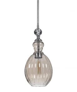 Uttermost GiGi 1 Light Glass Mini Pendant All Lighting