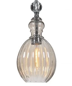 Uttermost GiGi 1 Light Glass Mini Pendant All Lighting