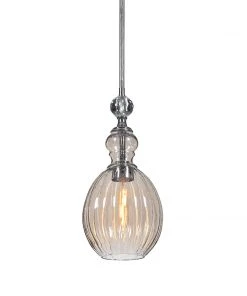 Uttermost GiGi 1 Light Glass Mini Pendant All Lighting