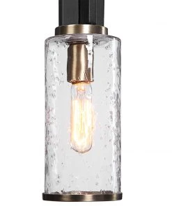 All Lighting Uttermost Jarsdel 1 Light Industrial Mini Pendant