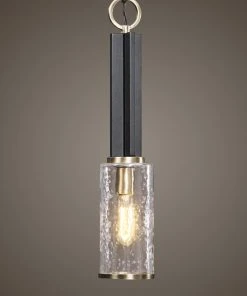 All Lighting Uttermost Jarsdel 1 Light Industrial Mini Pendant