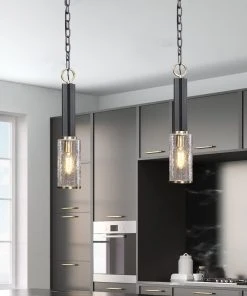 All Lighting Uttermost Jarsdel 1 Light Industrial Mini Pendant