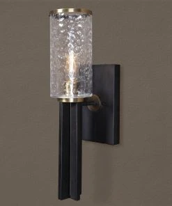 Uttermost Jarsdel 1 Industrial Sconce All Lighting
