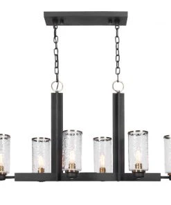 Uttermost Jarsdel 6 Light Industrial Island Light All Lighting