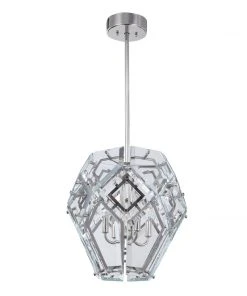 Uttermost Noorvik 4 Light Geometric Pendant