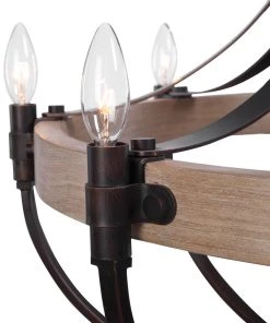 All Lighting Uttermost Dubois 8 Light Chandelier 14 All Lighting Uttermost Dubois 8 Light Chandelier