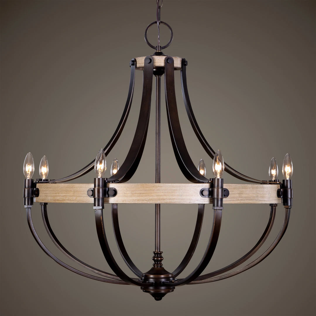 All Lighting Uttermost Dubois 8 Light Chandelier 5 All Lighting Uttermost Dubois 8 Light Chandelier