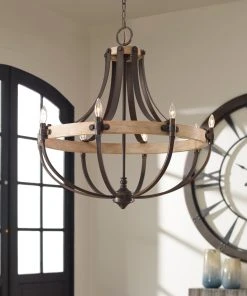 All Lighting Uttermost Dubois 8 Light Chandelier