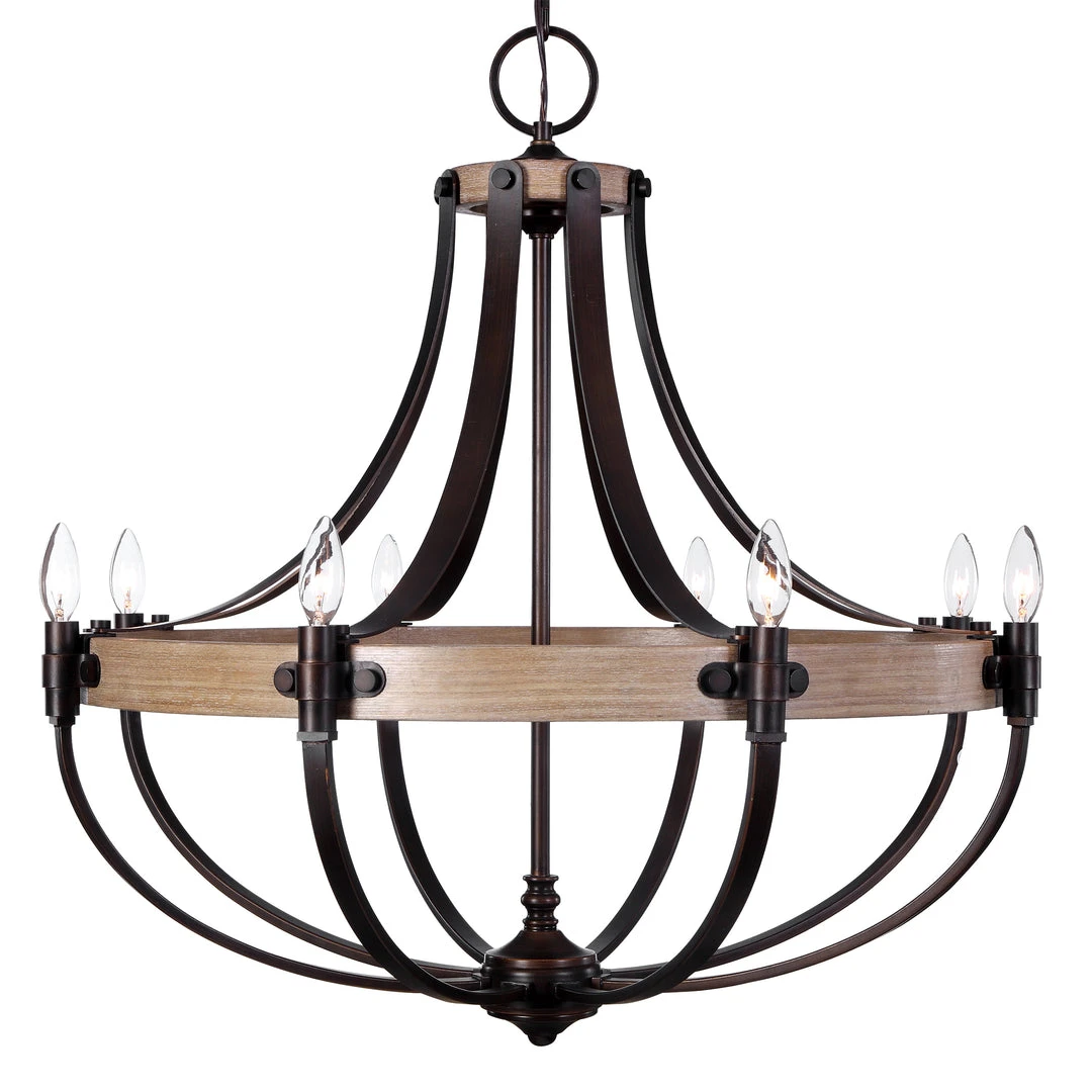 All Lighting Uttermost Dubois 8 Light Chandelier 3 All Lighting Uttermost Dubois 8 Light Chandelier