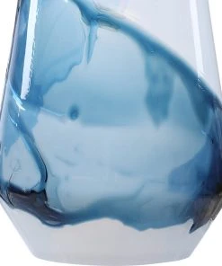 Uttermost Windswept Blue & White 1 Light Mini Pendant