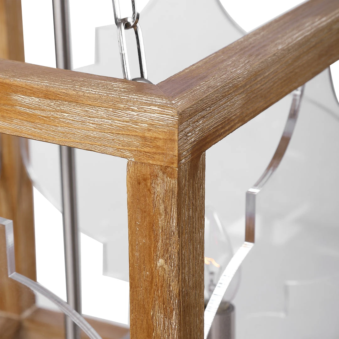 Uttermost Perspex 4 Light Lantern Pendant 7 Uttermost Perspex 4 Light Lantern Pendant