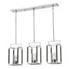 Uttermost Newburgh 3 Light Nickel Linear Pendant 2 Uttermost Newburgh 3 Light Nickel Linear Pendant