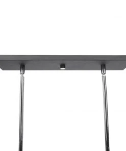 All Lighting Uttermost Quadrangle 6 Light Rectangular Chandelier