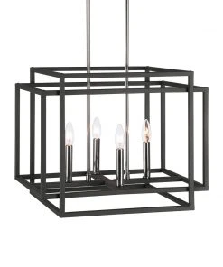 Uttermost Quadrangle 4 Light Pendant Pendants