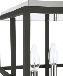 All Lighting Uttermost Quadrangle 4 Light Flush Mount 13 All Lighting Uttermost Quadrangle 4 Light Flush Mount