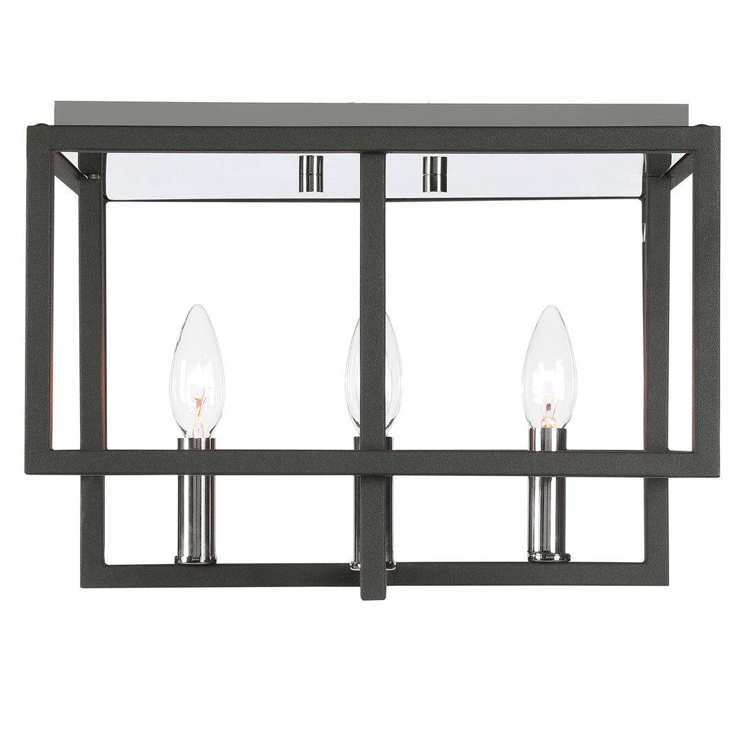 All Lighting Uttermost Quadrangle 4 Light Flush Mount 5 All Lighting Uttermost Quadrangle 4 Light Flush Mount