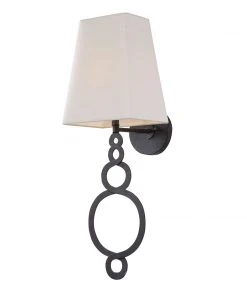 Uttermost Brambleton 1 Light Bronze Sconce