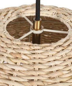 Uttermost Seagrass 1 Light Dome Pendant