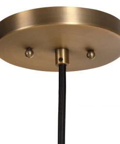 Uttermost Seagrass 1 Light Dome Pendant