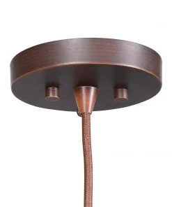 Uttermost Cross Weave 1 Light Pendant