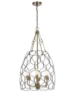 Uttermost Halstead 6 Light Farmhouse Pendant 13 Uttermost Halstead 6 Light Farmhouse Pendant