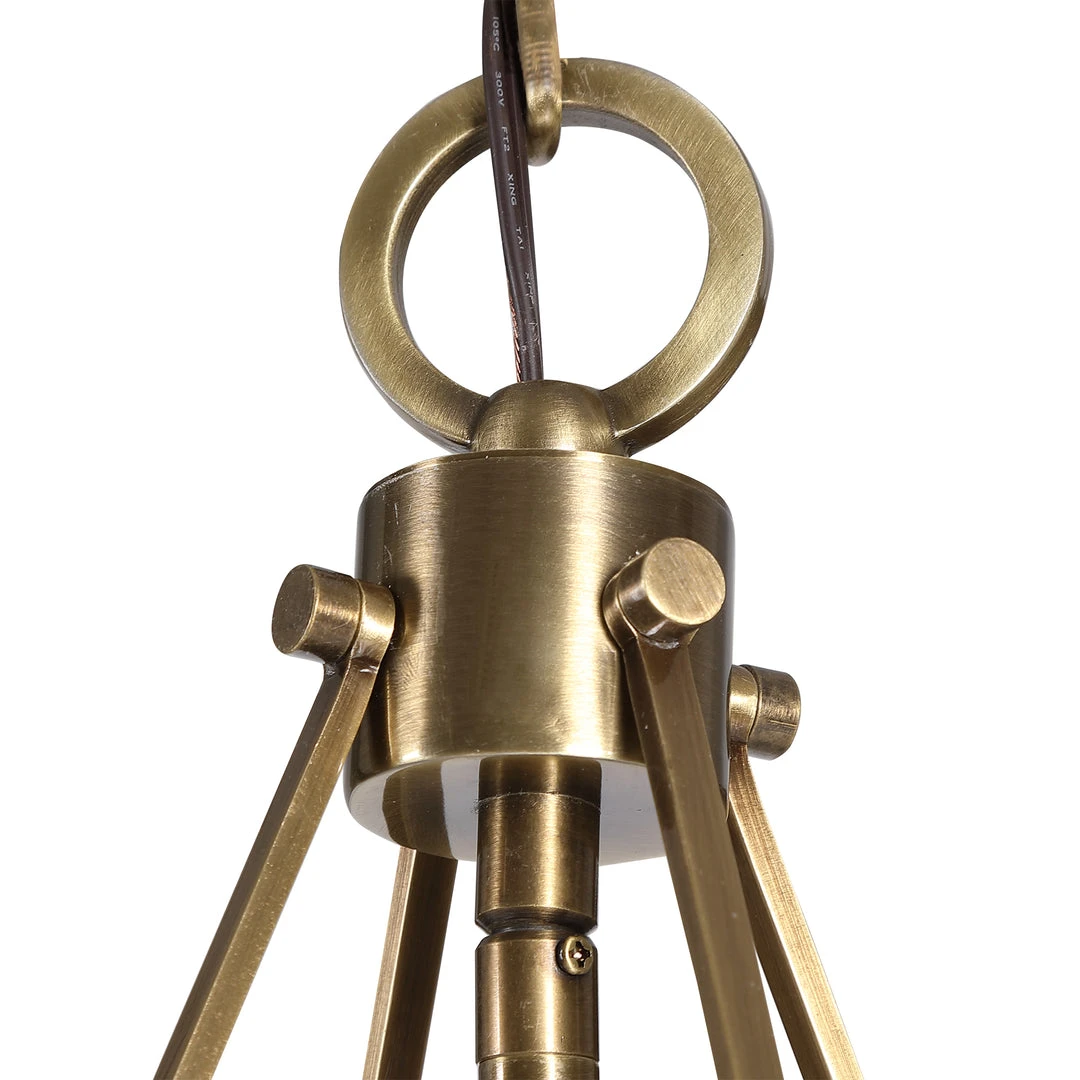 Uttermost Halstead 6 Light Farmhouse Pendant 9 Uttermost Halstead 6 Light Farmhouse Pendant