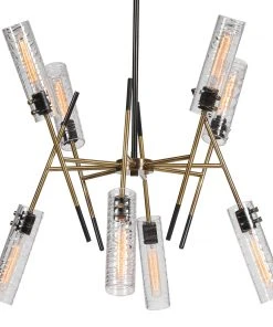 Uttermost Telesto 8 Light Linear Pendant Pendants