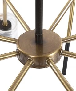 Uttermost Telesto 8 Light Linear Pendant Pendants