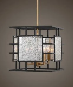 Uttermost Holmes 4 Light Geometric Pendant