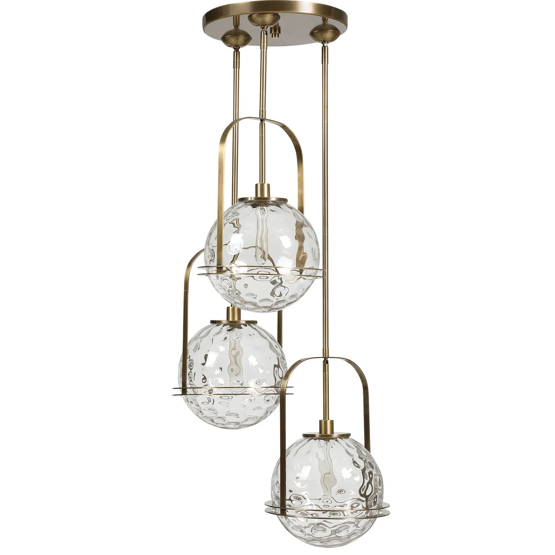 Uttermost Mimas 3 Light Cluster Pendant Pendants 5 Uttermost Mimas 3 Light Cluster Pendant Pendants