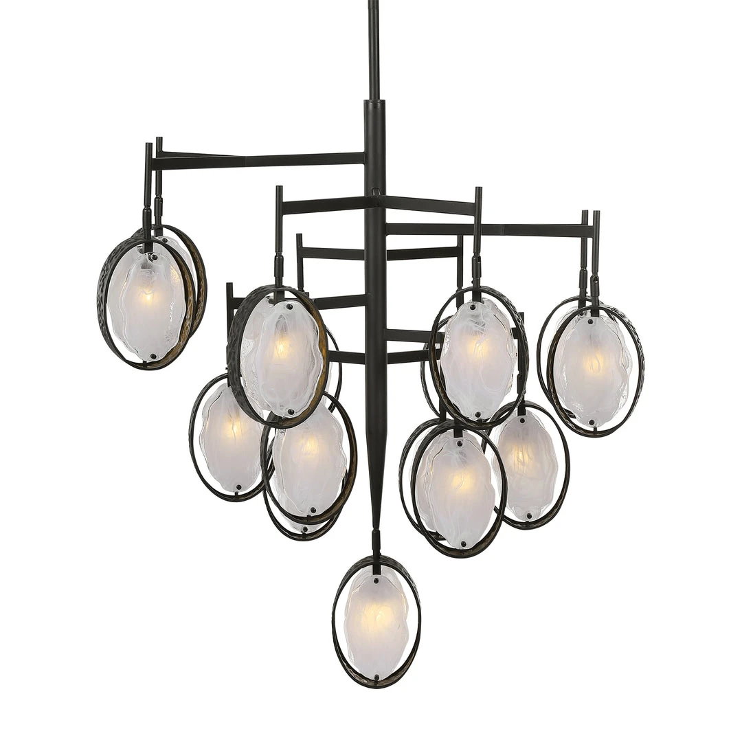 Uttermost Maxin 15 Light Large Bronze Chandelier All Lighting 6 Uttermost Maxin 15 Light Large Bronze Chandelier All Lighting
