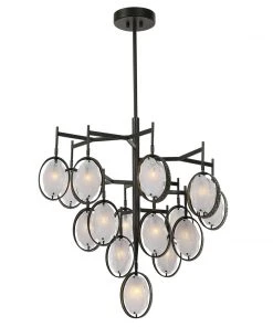 Uttermost Maxin 15 Light Large Bronze Chandelier All Lighting 13 Uttermost Maxin 15 Light Large Bronze Chandelier All Lighting