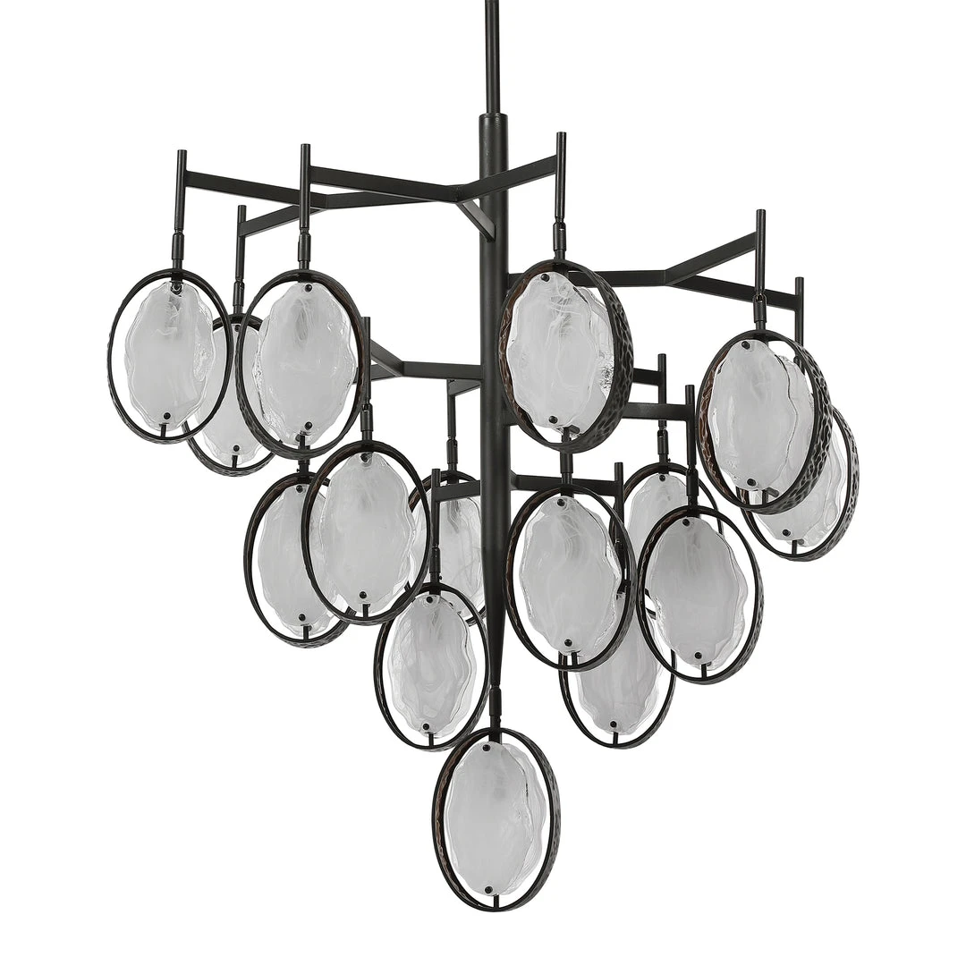 Uttermost Maxin 15 Light Large Bronze Chandelier All Lighting 5 Uttermost Maxin 15 Light Large Bronze Chandelier All Lighting