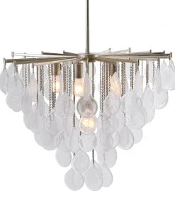 Uttermost Goccia 6 Light Tear Drop Glass Pendant Pendants