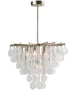 Uttermost Goccia 6 Light Tear Drop Glass Pendant Pendants