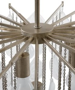 Uttermost Goccia 6 Light Tear Drop Glass Pendant Pendants